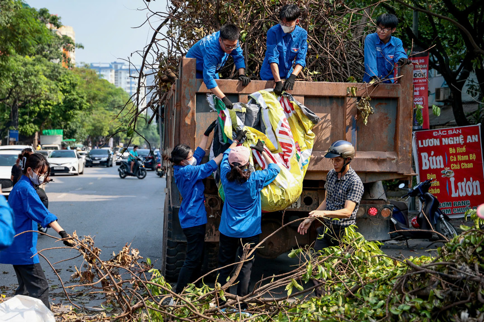 Đo&agrave;n vi&ecirc;n thanh ni&ecirc;n phường Đại Kim năng nổ, t&iacute;ch cực