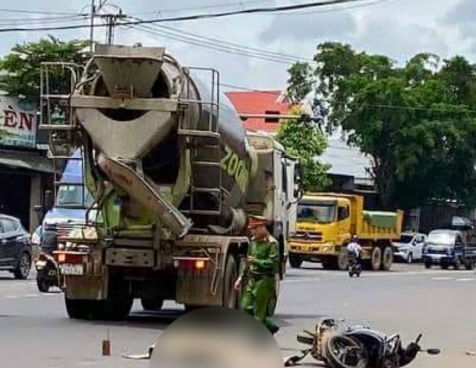 Hiện trường vụ tai nạn tại TP Bu&ocirc;n Ma Thuột