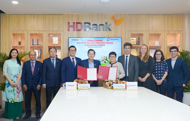 Ng&acirc;n h&agrave;ng HDBank đang đ&oacute;ng vai tr&ograve; kết nối giữa c&aacute;c doanh nghiệp Việt Nam với Proparco.