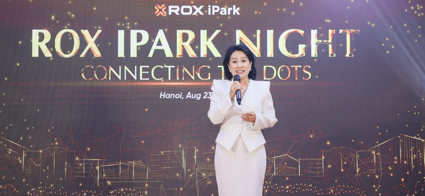 B&agrave; Nguyễn Thị B&iacute;ch Thủy - Tổng Gi&aacute;m đốc ROX iPark.