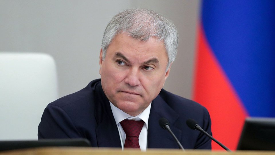 Chủ tịch Hạ viện Nga Vyacheslav Volodin. Ảnh: Tass