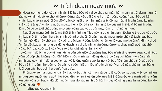 Lời khen của kh&aacute;ch h&agrave;ng d&agrave;nh cho nh&acirc;n vi&ecirc;n của Nhất Việt tại chi nh&aacute;nh MSB Đống Đa.