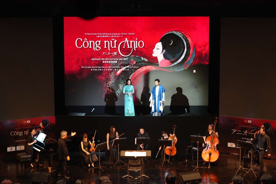 Độc đáo vở kịch kể chuyện âm nhạc opera “Công nữ Anio” - Ảnh 4