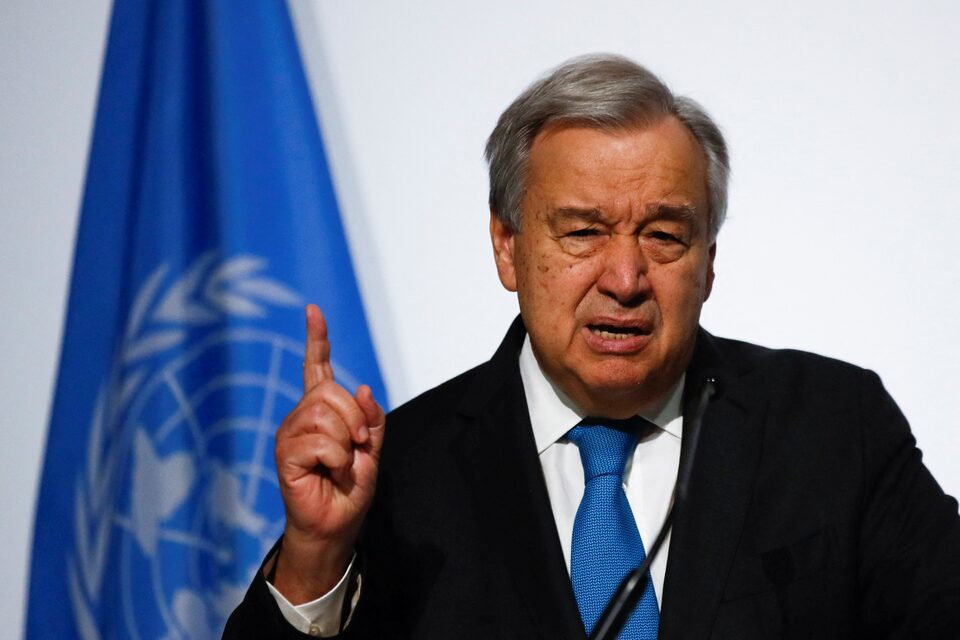 Tổng thư k&yacute; Li&ecirc;n Hợp quốc, Antonio Guterres. Ảnh: Reuters