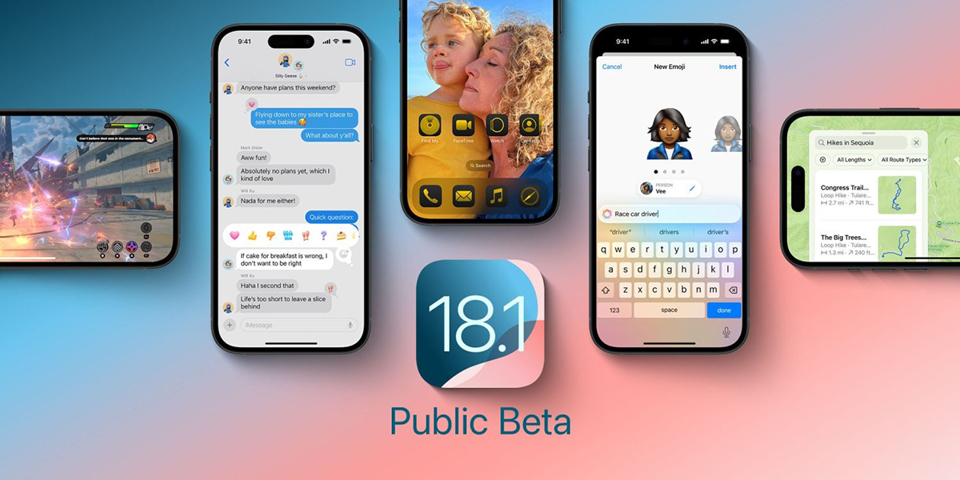 iOS 18.1 c&oacute; bản public beta thứ hai