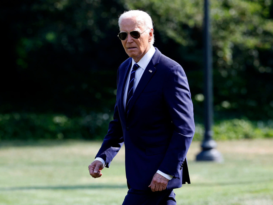 Ng&agrave;y 21/7, Tổng thống Mỹ Joe Biden th&ocirc;ng b&aacute;o r&uacute;t khỏi chiến dịch tranh cử Tổng thống Mỹ 2024. Ảnh:Utahnewsdispatc