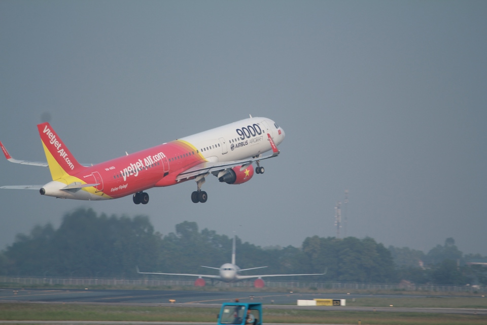 Vietjet l&agrave; một trong những tập đo&agrave;n tư nh&acirc;n của Việt Nam đ&atilde; khẳng định được vị thế v&agrave; vươn tầm quốc tế. Ảnh: Phạm H&ugrave;ng