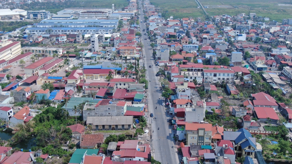 To&agrave;n cảnh khu d&acirc;n cư Ph&uacute;c Lộc c&oacute; hơn 200 hộ kinh doanh bằng mua b&aacute;n đồ điện tử cũ. Ảnh: Tiến Bảo