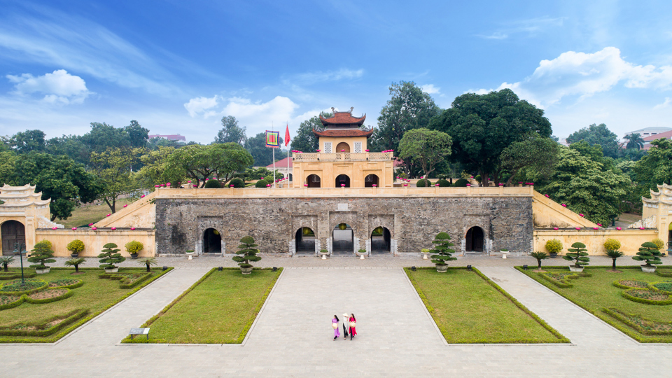 Khu ditích Hoàng thànhThăng Long, Hà Nội. Ảnh: LamThanh