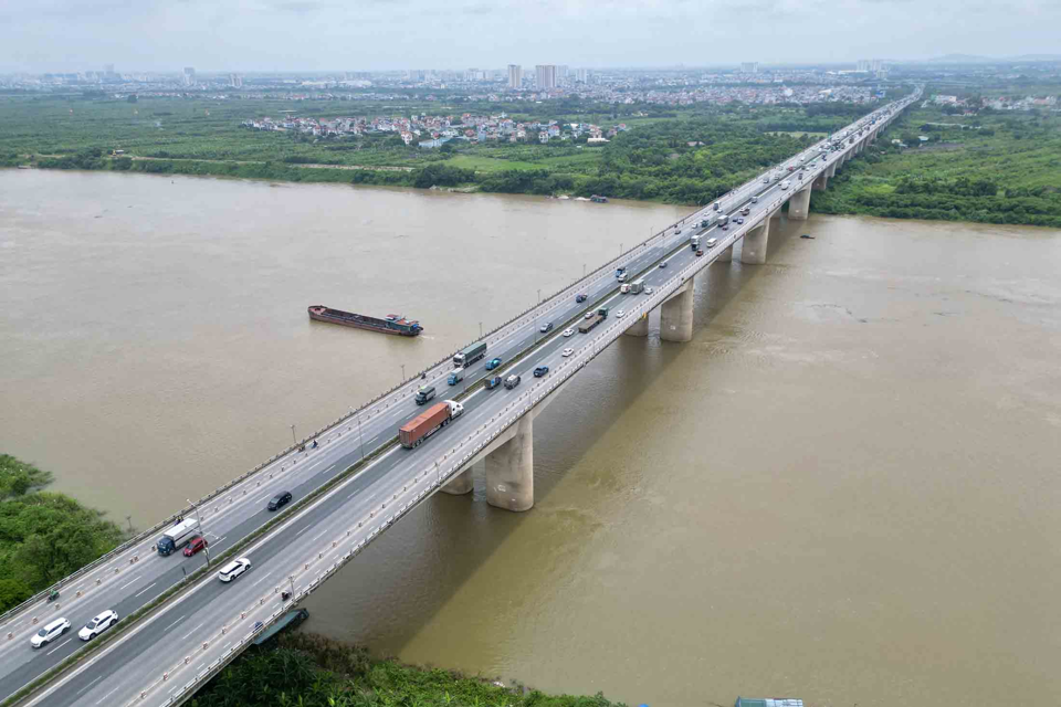 Cầu Mễ Sở sẽ mở ra hướng đi mới cho phương tiện từ trung t&acirc;m H&agrave; Nội đến huyện Văn Giang v&agrave; ngược lại thay v&igrave; đi hướng cầu Thanh Tr&igrave; như trước đ&acirc;y