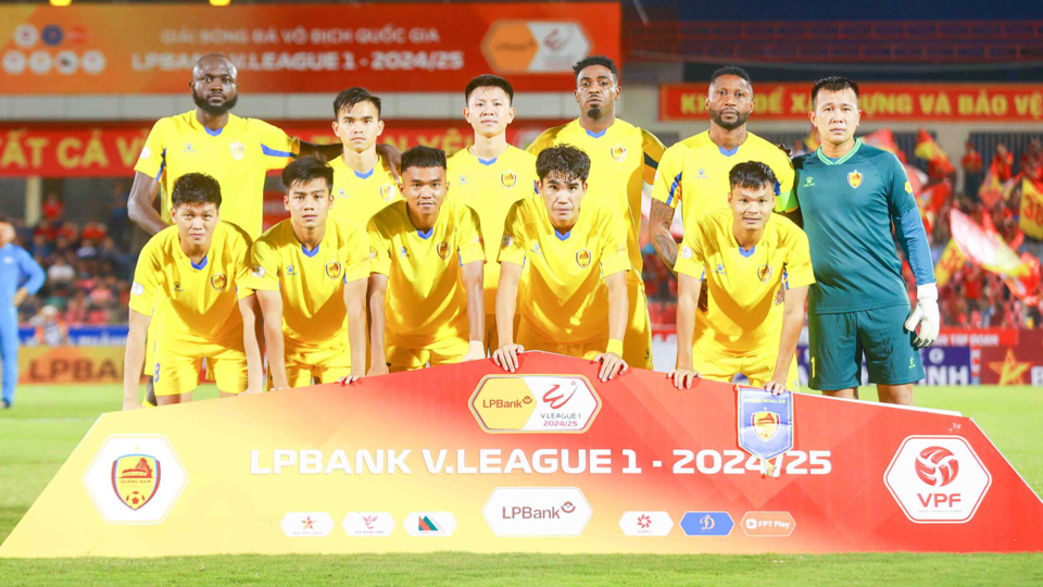 Quảng Nam c&oacute; chuyến l&agrave;m kh&aacute;ch tr&ecirc;n s&acirc;n Thống Nhất của TP Hồ Ch&iacute; Minh tại v&ograve;ng 5 V-League 2024-2025. Ảnh: VPF