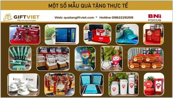 Một số mẫu qu&agrave; tặng do Gift Việt sản xuất