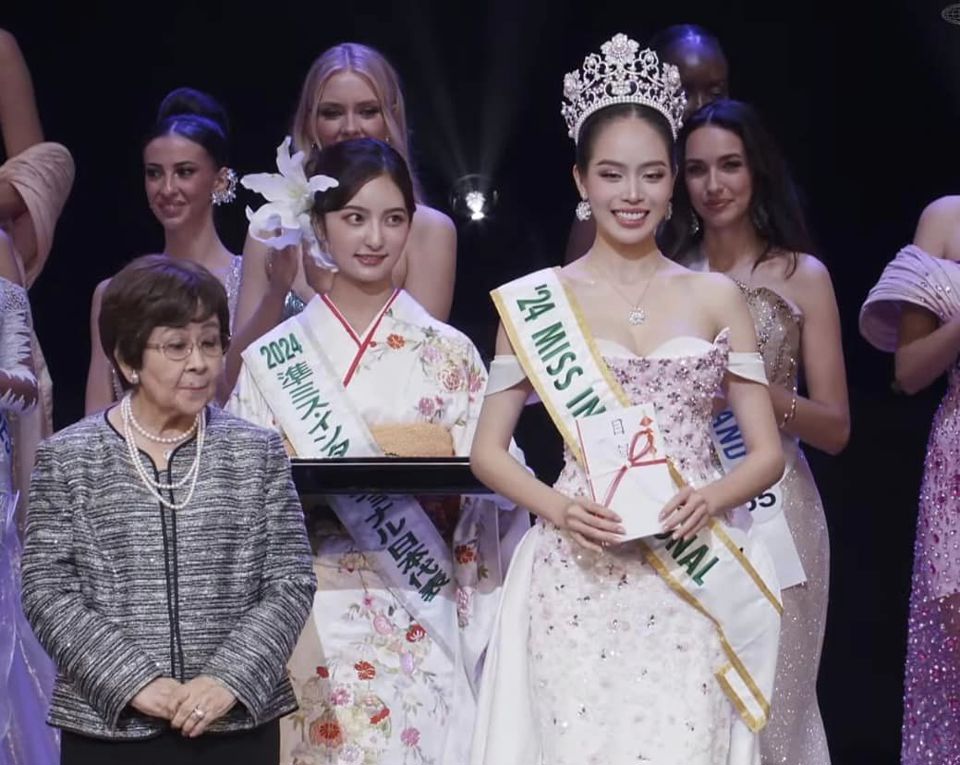 Hoa hậu Việt Nam 2022 Huỳnh Thị Thanh Thủy xuất sắc đăng quang Miss International 2024