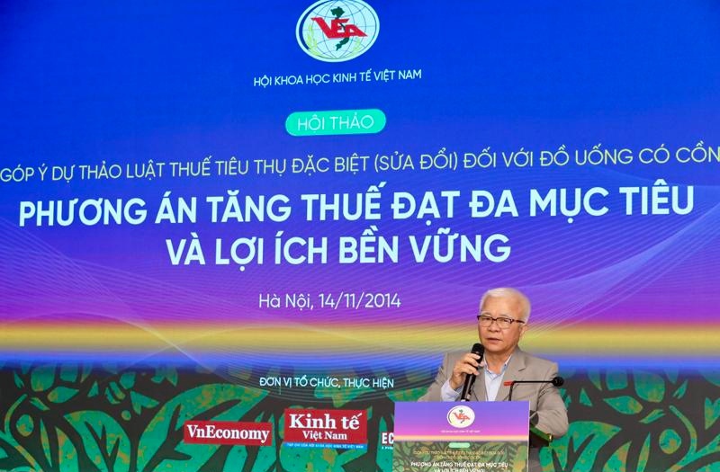 TS. Chử Văn Lâm - Phó Chủ tịch Thường trực Hội Khoa học Kinh tế Việt Nam. Ảnh: Khắc Kiên