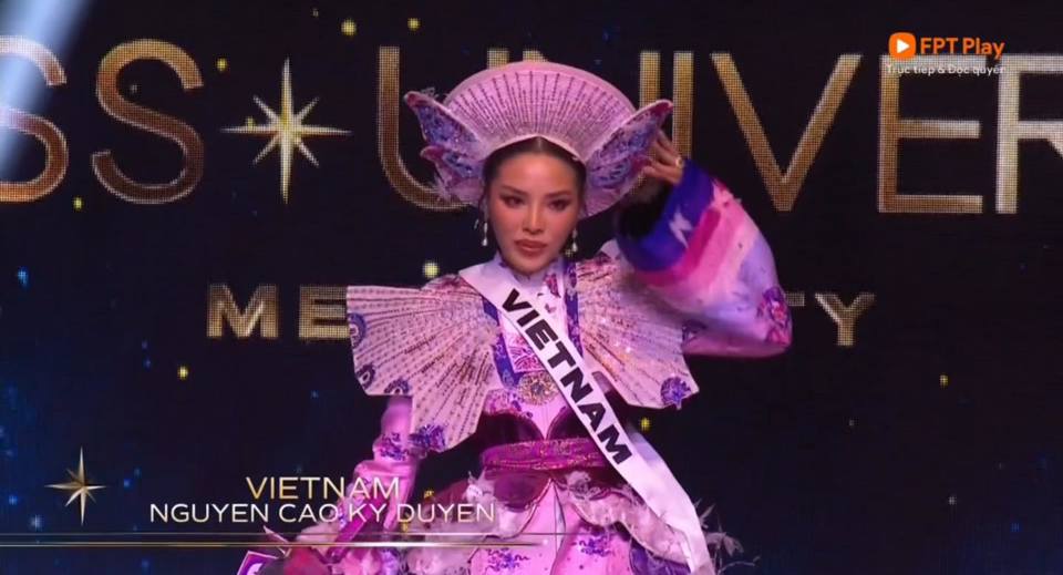 Hoa hậu Kỳ Duy&ecirc;n toả s&aacute;ng c&ugrave;ng &ldquo;Ngọc Điệp Kỳ Nam&rdquo; tại b&aacute;n kết Miss Universe 2024