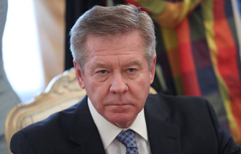 &Ocirc;ng Gennady Gatilov - Đại diện thường trực của Nga tại Li&ecirc;n hợp quốc ở Geneva, Ảnh: Tass