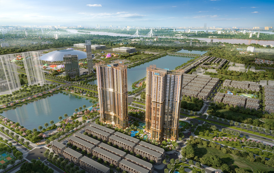 &nbsp;The Continental nằm tại vị tr&iacute; trung t&acirc;m của đ&ocirc; thị mới được ph&aacute;t triển theo m&ocirc; h&igrave;nh &ldquo;Inter-City Hub&rdquo;. Ảnh phối cảnh: MIK Group