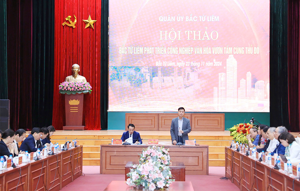 Quang cảnh hội thảo.