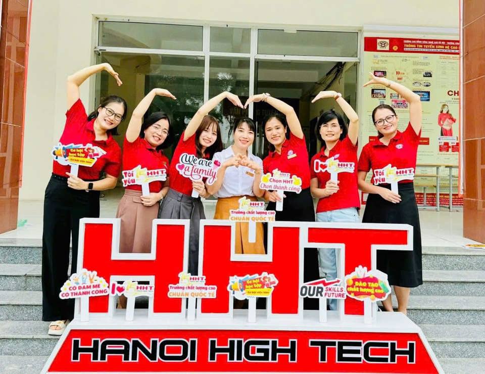 HHT hướng tới trở th&agrave;nh trung t&acirc;m đ&agrave;o tạo nghề h&agrave;ng đầu khu vực. Ảnh HT