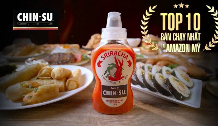 Tương ớt Chin-Su Sriracha top 10 b&aacute;n chạy tại s&agrave;n Amazon