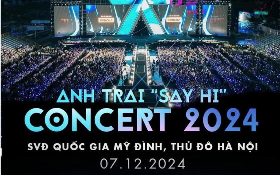 Concert 3, 4 của Anh trai "Say hi" được tổ chức tại SVĐ Mỹ Đình - Ảnh 1