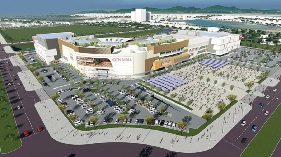 Phối cảnh Trung t&acirc;m thương mại AEON MALL Thanh H&oacute;a.