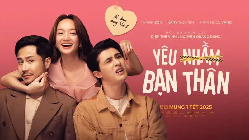 Poster bộ phim &ldquo;Y&ecirc;u nhầm bạn th&acirc;n&rdquo;.