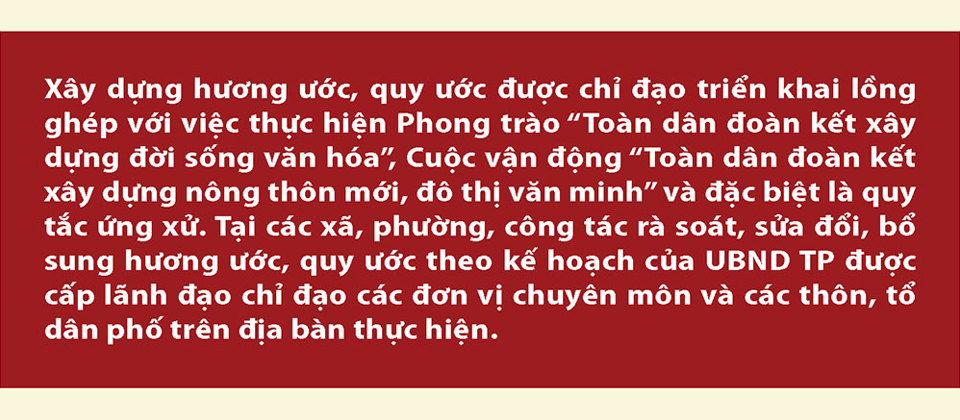 Hương ước, Quy ước góp phần xây dựng nếp sống văn hóa, văn minh - Ảnh 13