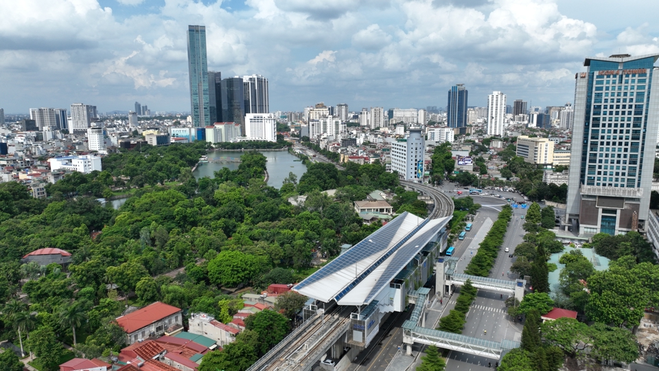 Một g&oacute;c TP H&agrave; Nội. Ảnh: Phạm H&ugrave;ng