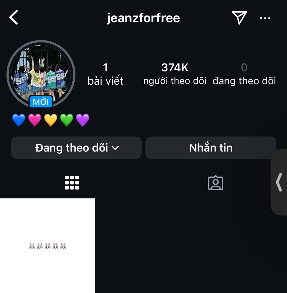 NewJeans lập tài khoản Instagram mới giữa ồn ào hợp đồng - Ảnh 1