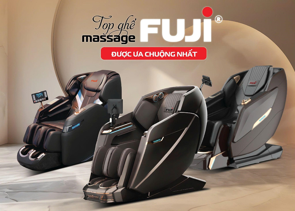 Fuji - Thương hiệu ghế massage cao cấp với chất lượng vượt trội - Ảnh 1