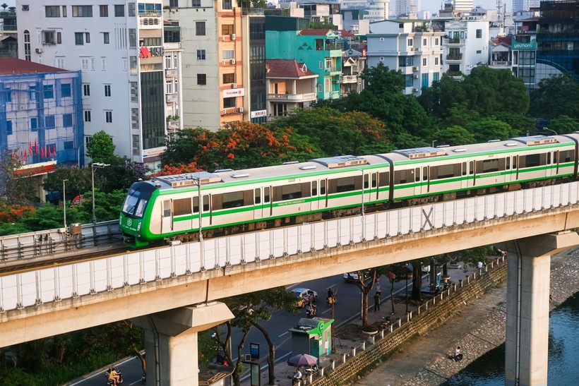 Hai tuyến metro tại H&agrave; Nội g&oacute;p phần tăng gi&aacute; trị BĐS, đặc biệt khu vực quanh c&aacute;c nh&agrave; ga