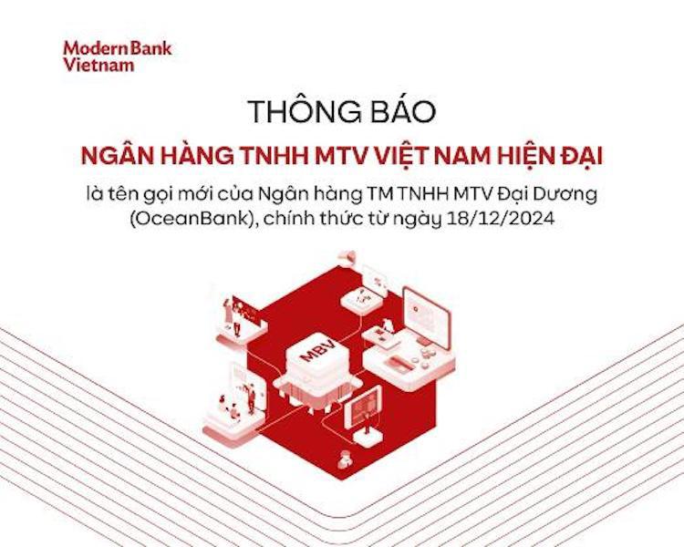 Ocean Bank ch&iacute;nh thức đổi t&ecirc;n từ h&ocirc;m nay 18/12.