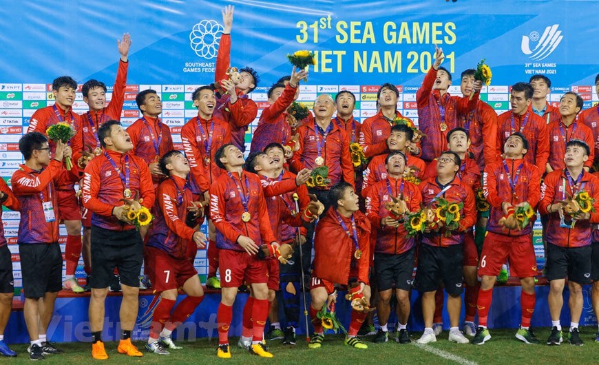 U23 Việt Nam v&ocirc; địch SEA Games 31.