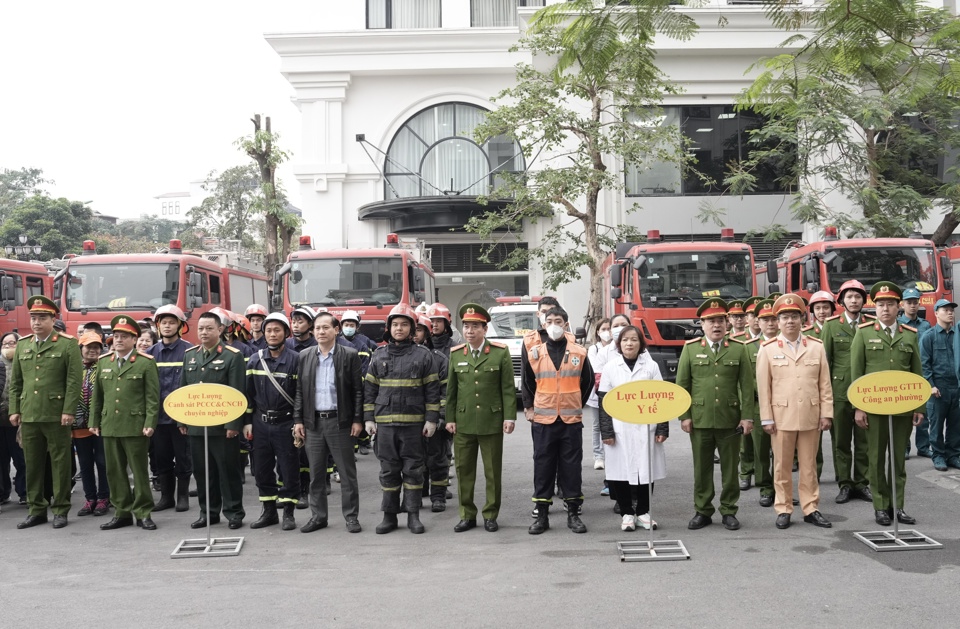 Lực lượng tham gia&nbsp;diễn tập