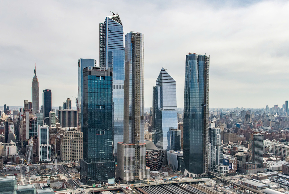 Hudson Yards, dự &aacute;n t&aacute;i ph&aacute;t triển tư nh&acirc;n lớn nhất lịch sử Mỹ tại New York, biểu tượng của đ&ocirc; thị th&ocirc;ng minh v&agrave; ph&aacute;t triển bền vững. Ảnh: Mung Fali