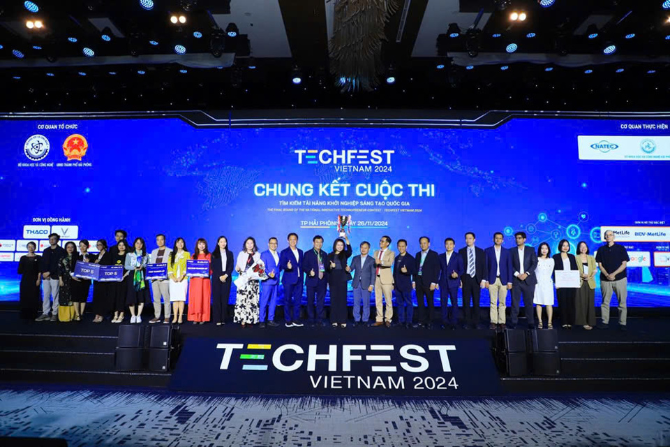 Chung kết Techfest Việt Nam 2024 &ndash; Cuộc thi T&igrave;m kiếm T&agrave;i năng Khởi nghiệp s&aacute;ng tạo Quốc gia (Nguồn: B&aacute;o Thanh Tra)