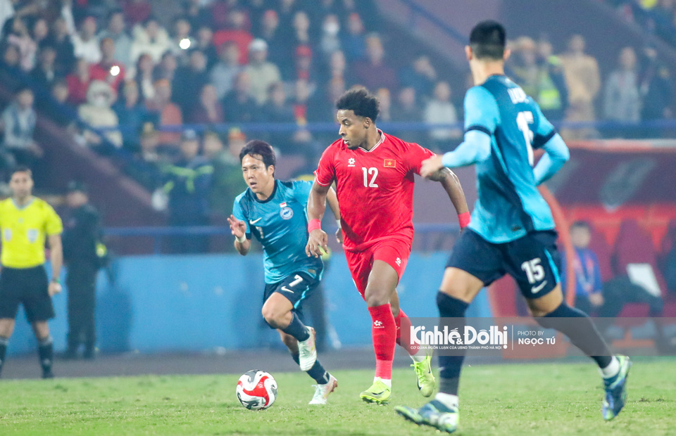 Tuyển Việt Nam đ&oacute;n tiếp tuyển Singapore ở trận b&aacute;n kết lượt về ASEAN Cup 2024 tr&ecirc;n s&acirc;n nh&agrave; Việt Tr&igrave; (Ph&uacute; Thọ) .