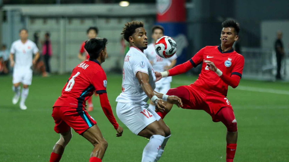 Tuyển Việt Nam c&oacute; m&agrave;n t&aacute;i đấu với tuyển Singapore tại b&aacute;n kết lượt về ASEAN Cup 2024. Ảnh: VFF