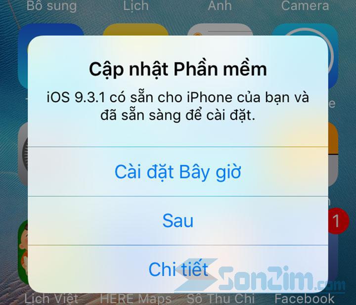 C&aacute;ch hủy, x&oacute;a bản cập nhật iOS