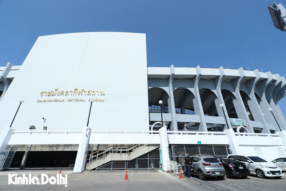 S&acirc;n Rajamangala tổ chức to&agrave;n bộ c&aacute;c trận đấu s&acirc;n nh&agrave; của tuyển Th&aacute;i Lan tại ASEAN Cup 2024.