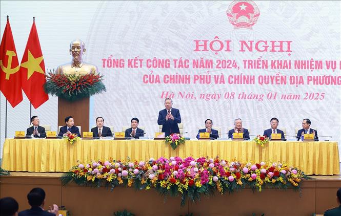 Hội nghị tổng kết công tác của Chính phủ và chính quyền địa phương - Ảnh 1