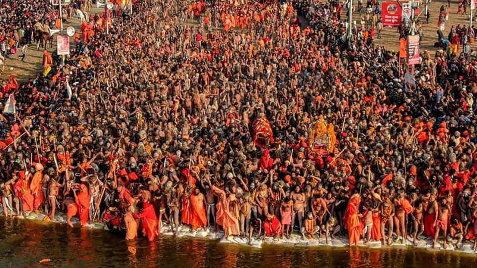 Sự kiện thu h&uacute;t sự quan t&acirc;m đặc biệt của người d&acirc;n Ấn Độ. Ảnh:&nbsp;The Kumbh Mela India