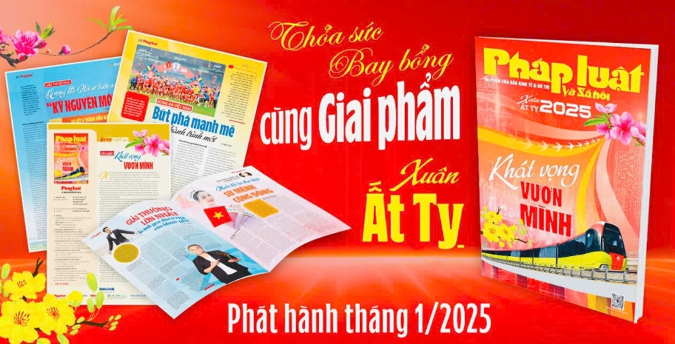 Ấn phẩm l&agrave; m&oacute;n qu&agrave; Xu&acirc;n ấp &aacute;p, đủ đầy m&agrave; B&aacute;o Kinh tế &amp; Đ&ocirc; thị d&agrave;nh tặng độc giả như một lời tri &acirc;n đến c&aacute;c ban, ng&agrave;nh, đo&agrave;n thể, qu&yacute; đối t&aacute;c, bạn đọc đ&atilde; lu&ocirc;n đồng h&agrave;nh, ủng hộ Ph&aacute;p luật v&agrave; X&atilde; hội.