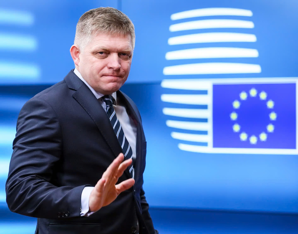 Thủ tướng Robert Fico. Ảnh: Stephanie Lecocq/EFE via EPA