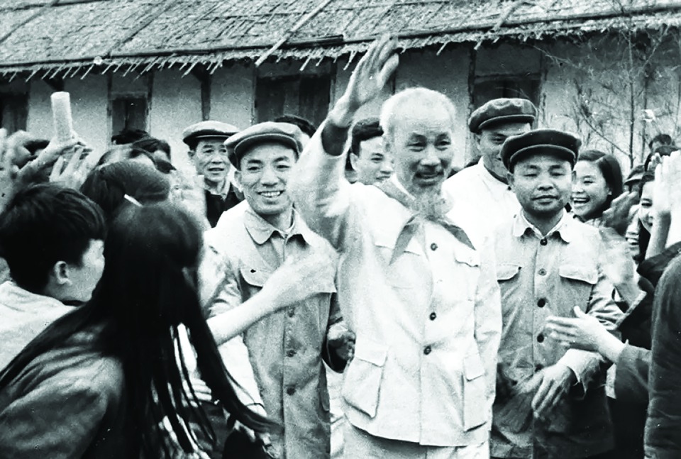 Chủ tịch Hồ Ch&iacute; Minh.