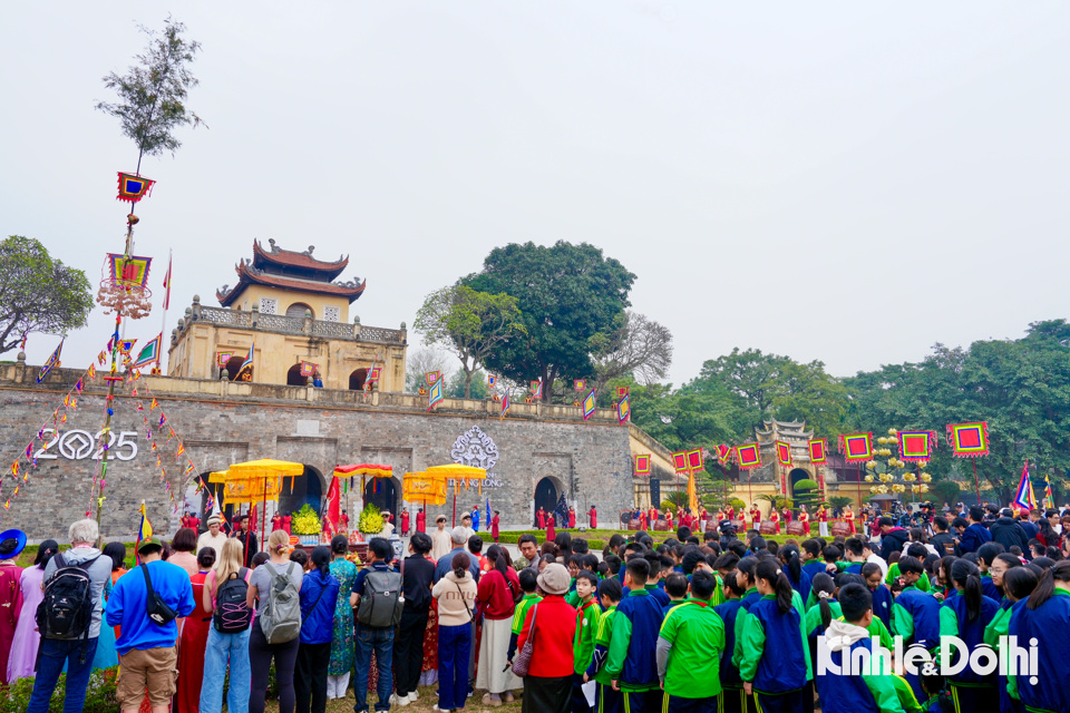 Tái hiện nghi lễ “tống cựu nghinh tân” tại Khu di sản Hoàng thành Thăng Long - Ảnh 7