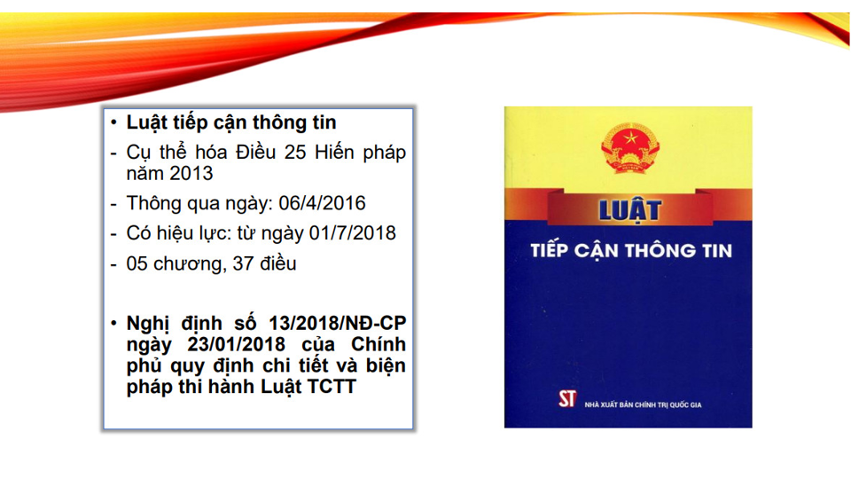 Hà Nội triển khai thi hành Luật Tiếp cận thông tin - Ảnh 1