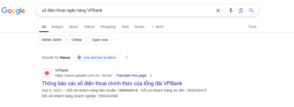 N&ecirc;n t&igrave;m số điện thoại chăm s&oacute;c kh&aacute;ch tr&ecirc;n trang website ch&iacute;nh thống của c&aacute;c ng&acirc;n h&agrave;ng khi c&oacute; nhu cầu li&ecirc;n hệ (Ảnh minh họa) &nbsp;