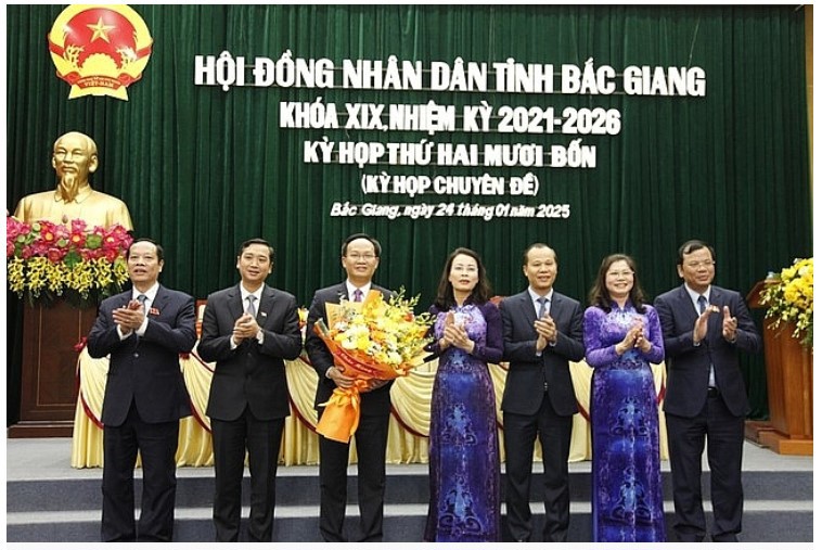 &Ocirc;ng Phạm Văn Thịnh, Trưởng Ban D&acirc;n vận Tỉnh uỷ được bầu l&agrave;m Ph&oacute; Chủ tịch UBND tỉnh Bắc Giang.